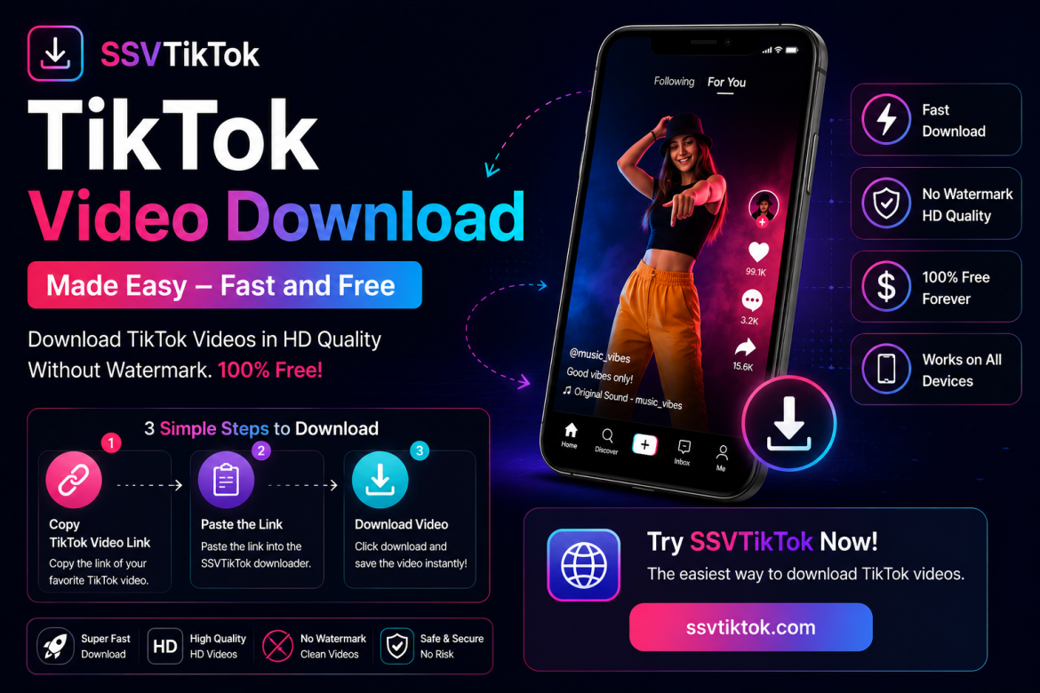 TikTok Video Download Made Easy – Fast and Free with SSVTikTok